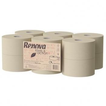 Papier Toilette Renova Mini – 12 Unités