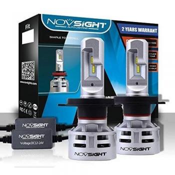 Ampoule H4 LED 60W NOVSIGHT avec garantie de 2 ans