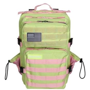 Mochila Táctica Rosa 25L Elitex para Aventuras