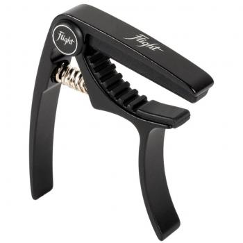 Capo Noir en Aluminium pour Ukulélé Flight