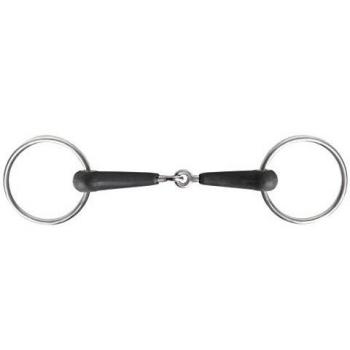 Waldhausen 12.5 cm Rubber Snaffle Bit – Flexi‑Joint