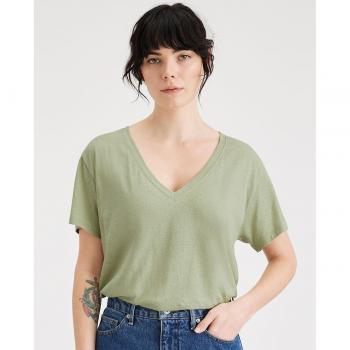 Top Dockers Mujer Cuello Estilo Pequeño