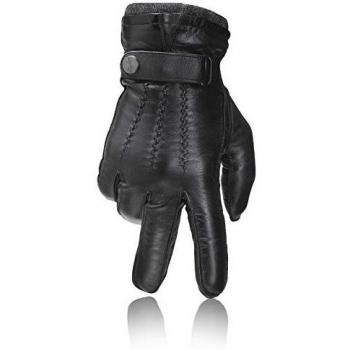 PEARLWOOD Lederhandschuhe „Mike“ Touch‑Screen Schutz – 10-Finger-Design