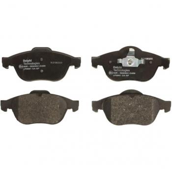 Plaquettes frein DELPHI LP3691 RENAULT LAGUNA 2 – avant
