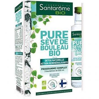 Santarome Bio Pure Sèvre De Bouleau Détoxifiant Lot de 3x500ml