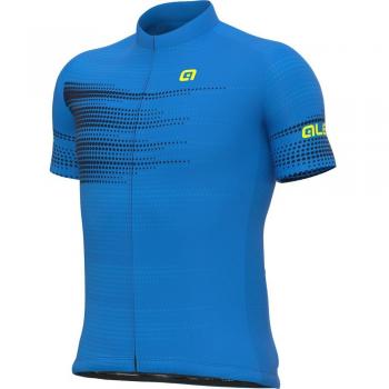 Alé Turbo Jersey Korte Mouwen Heren Lichtblauw