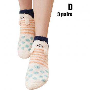 Calcetines de Lana Casual para Mujer