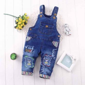 BibiCola Cotton Bib Pants for Kids