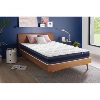 Actisom 130x220 Dual: Soporte Firme con Espuma Viscoelástica y Muelles Ensacados