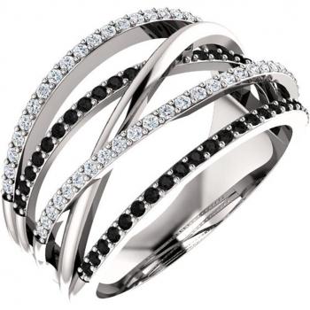 Anillos Huitan para Mujer con Diseño Étnico y Piedras Micro Pavé