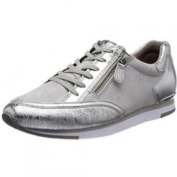 Gabor Casual Derbys Damen, Silber/Ice, 38 EU