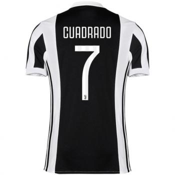 Men’s 2017/18 Juve Home Football Shirt (Square #7), XL