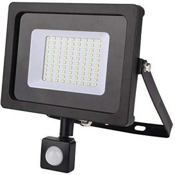 Projecteur LED 10W Noir à Détection de Lumière Luxform