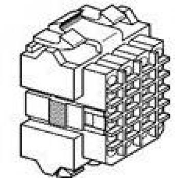 Metrimate Pin Housing 4‑Contact 5 mm TE 207015-1