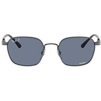 Ray‑Ban Occhiali da Sole 3664CH Canna di Fucile Squadrato Blu
