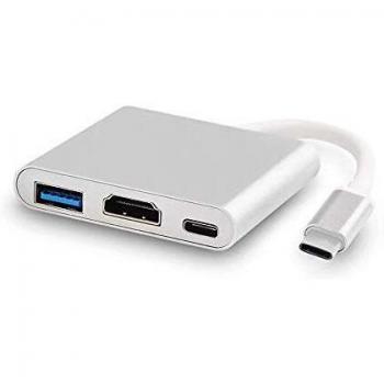 USB‑C to HDMI 4K con ricarica DEMKICO
