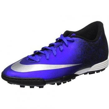 Botas de Fútbol Nike Mercurial Vortex II CR TF, Hombre, Azul