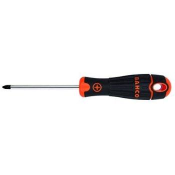 Tournevis Pozidriv BahcoFIT 100 mm, poignée antidérapante – référence B193.001.100