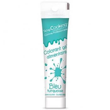 Colorant alimentaire gel turquoise