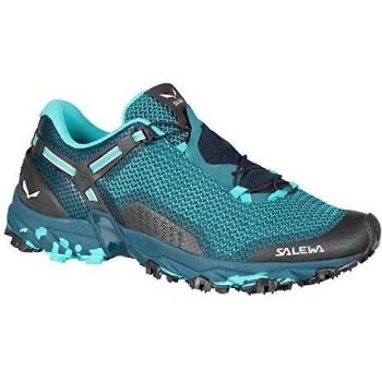 Salewa Women's Ultra Train 2 Trail Running Shoes, Blue (Capri/Poseidon), 3.5 UK