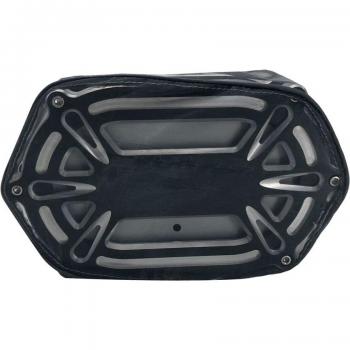 Chaussette de pluie noire pour filtre à air ovale de moto Harley XL 1200 Touring Softail Dyna