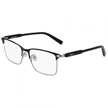 Ferragamo Unisex Gold/Black Metallic Spectacles