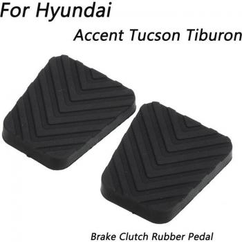 Hyundai Accent Tucson Tiburon Veloster Pedal Pad Rubber Cover Set 3282536000