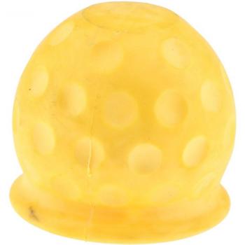 Kappen‑Schutz‑Universal Towball – Gelb, für Auto & Wohnwagen