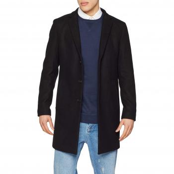 Manteau Jack & Jones Noir Jprmorten STS Medium Homme