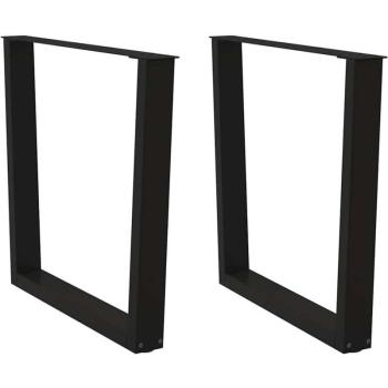 Base V Negra para Mesa de Comedor – TORANA