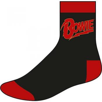 David Bowie Flash Logo Cotton Ankle Socks
