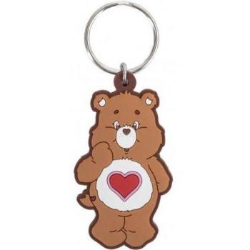 Tenderheart Bear Keyring One Size Red/Brown