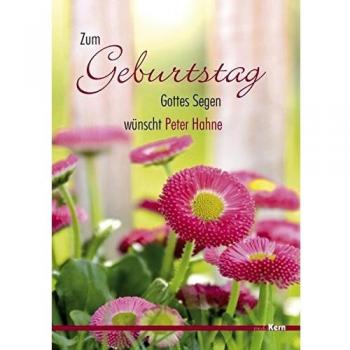 Geburtstag voller Gottes Gnade – Karte von Peter Hahne
