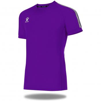 T-Shirt KELME Violet 100% Polyester Manches Courtes