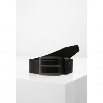 Ceinture élégante en cuir noir Bugatti 220972