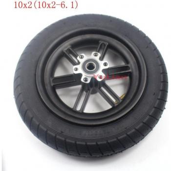 Pneu robuste 10 x 2, pneu double couche 10 x 2‑6.1 avec jante intégrée, scooter électrique Xiaomi Mijia M365