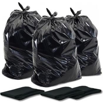 Bolsas de Basura Negras 90x120 cm 150 Litros Sin Asas