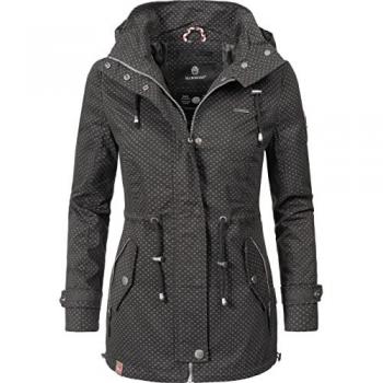Parka di mezza stagione MARIKOO Nyokoo Bianco/Perla