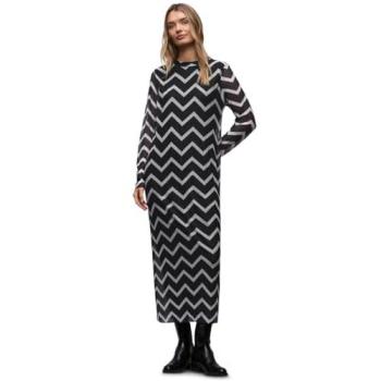 Street One Zwarte Meshjurk met Plooien – Size 34