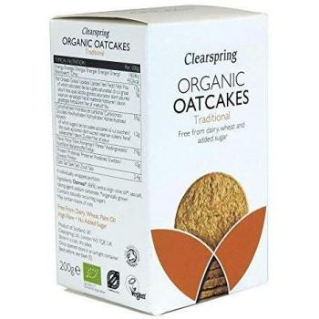 Tortas de avena Clearspring, 200 g