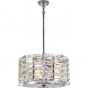 Elstead Lighting, Pendelleuchte, Shoal Hängeleuchte E27 4-fach Poliertes Nickel (E27)