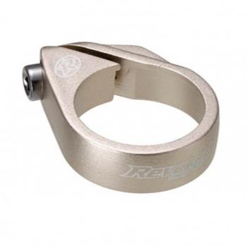 Morsetto sella Reverse a vite rovesciata 34 mm beige metallizzato