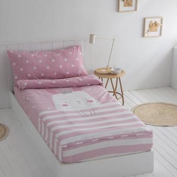 Saco nórdico Cotton Artean rosa 90 x 190