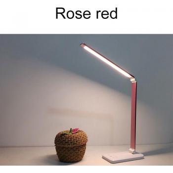 USB LED Night Light Desk Lamp, 5 Dimmable Brightness, Eye Protection, Touch Control for Reading