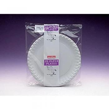 Caroline 20-Count White Paper Plates