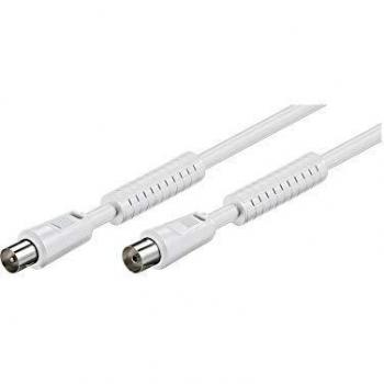 Ferrite-Enhanced 5m White BKMF Connector Cable
