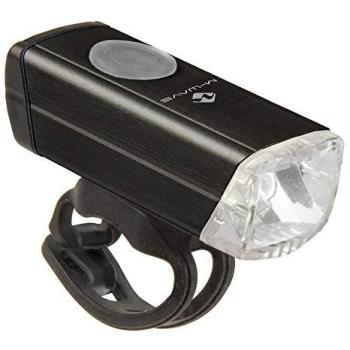 LED Frontale M‑Wave Apollon 20 – 95 lm, Power USB, Corso Alluminio Nero