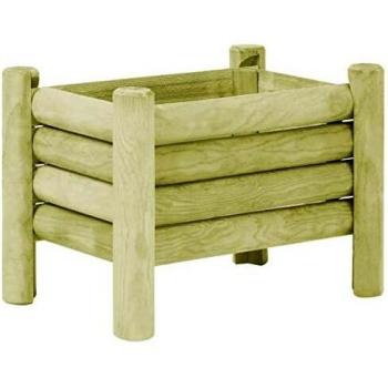 Coffre de rangement de jardin vidaXL, 280 L, marron