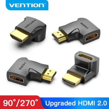Vention 4K HDMI Anschlusskonverter 90° / 270° – TV, PS4, Laptop, Box