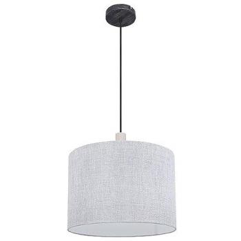 ROGER Hängeleuchte 15378H – Modernes Metall‑Design, schwarz matt, 1 × E27